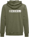 Mobili - KOI2052 chandail à capuchon en molleton à glissière triblend element - SE. S6373 (AVG) + SE. S16374 (DOS)