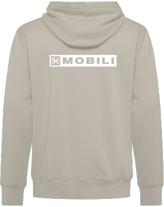 Mobili - KOI2052 chandail à capuchon en molleton à glissière triblend element - SE. S6373 (AVG) + SE. S16374 (DOS)