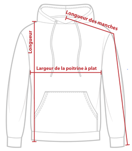 Charte de grandeur KOI2052 (XS à 4XL)